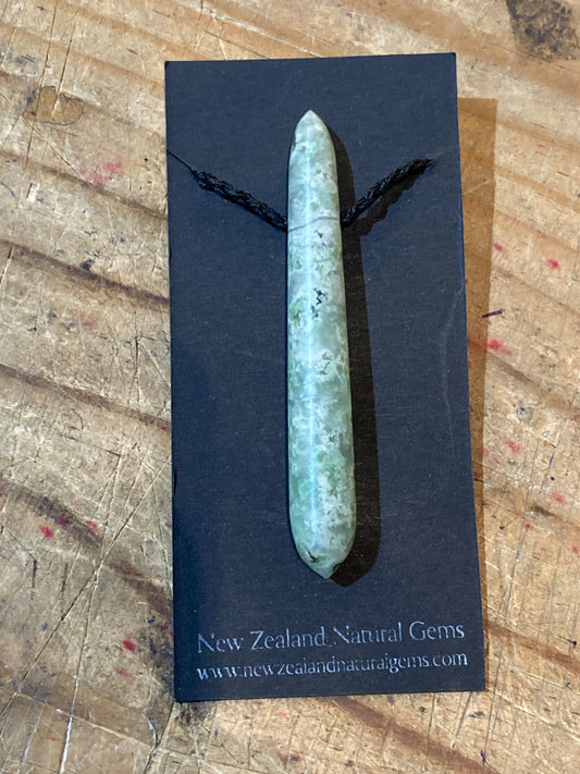 Garnet Long Pendant