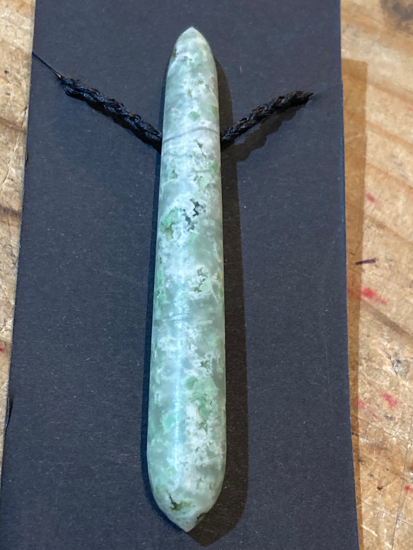 Garnet Long Pendant