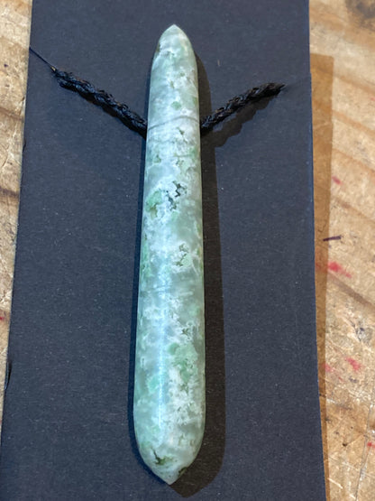 Garnet Long Pendant