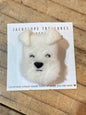 Dog Face Brooch