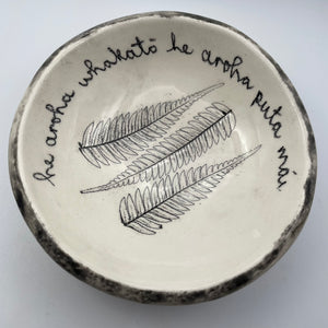 Whakatauki bowls - Medium