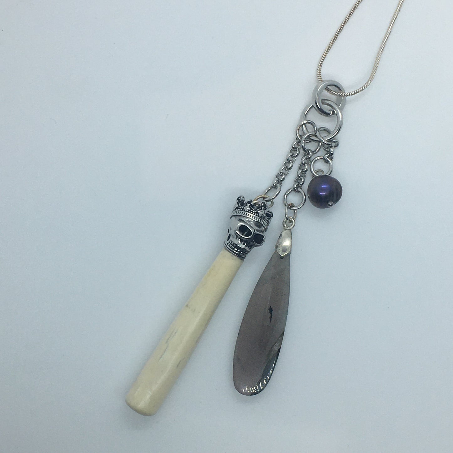 Chatelaine Whalebone Pendant