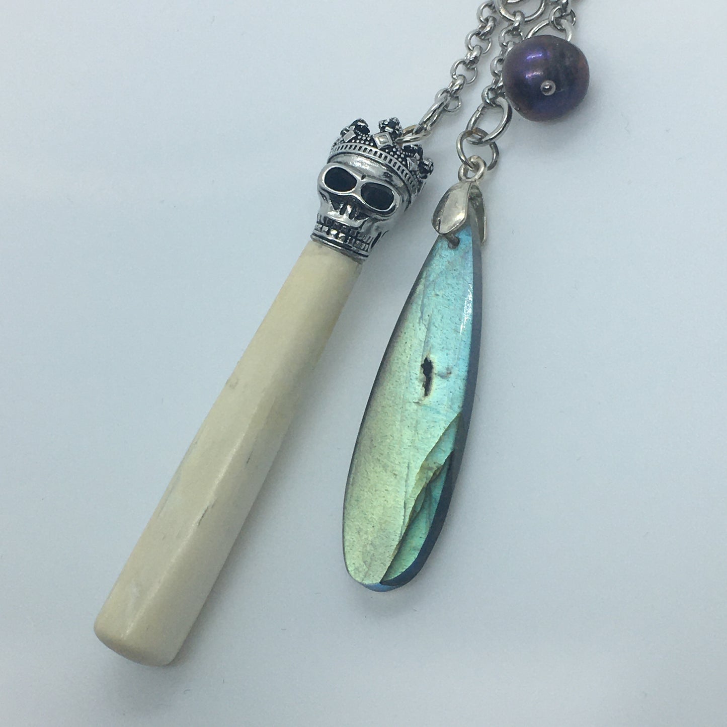 Chatelaine Whalebone Pendant