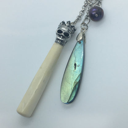 Chatelaine Whalebone Pendant