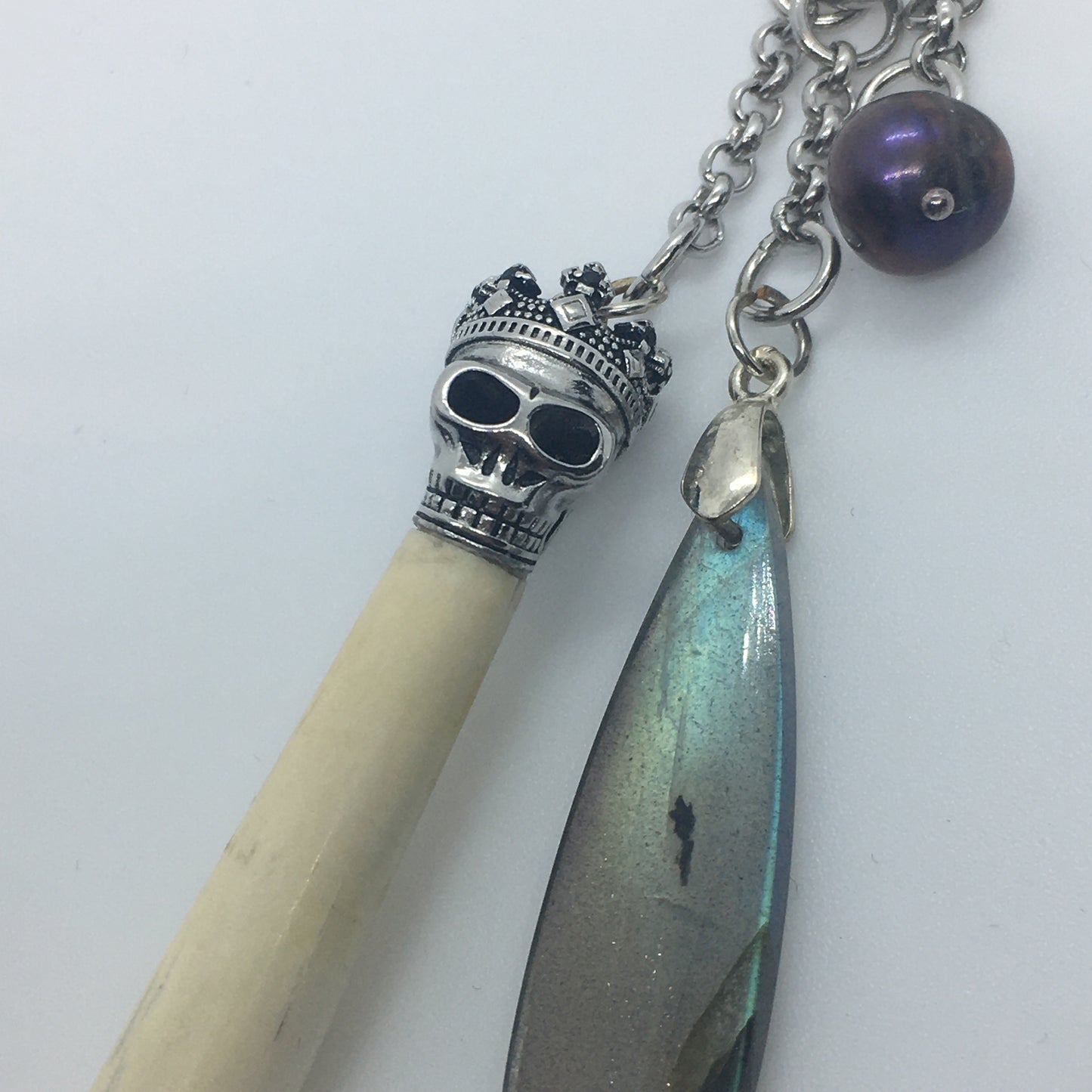 Chatelaine Whalebone Pendant