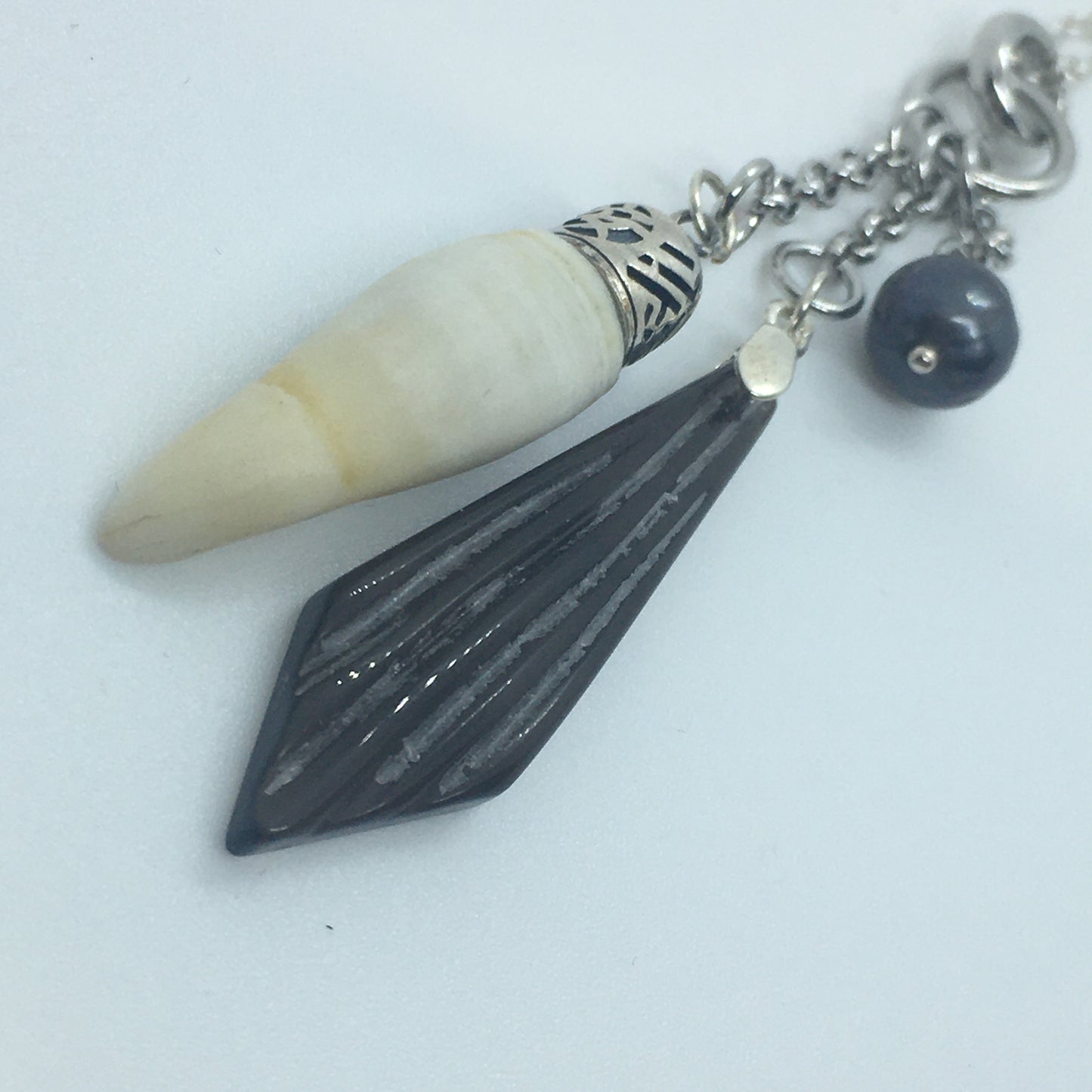 Chatelaine Whalebone Pendant