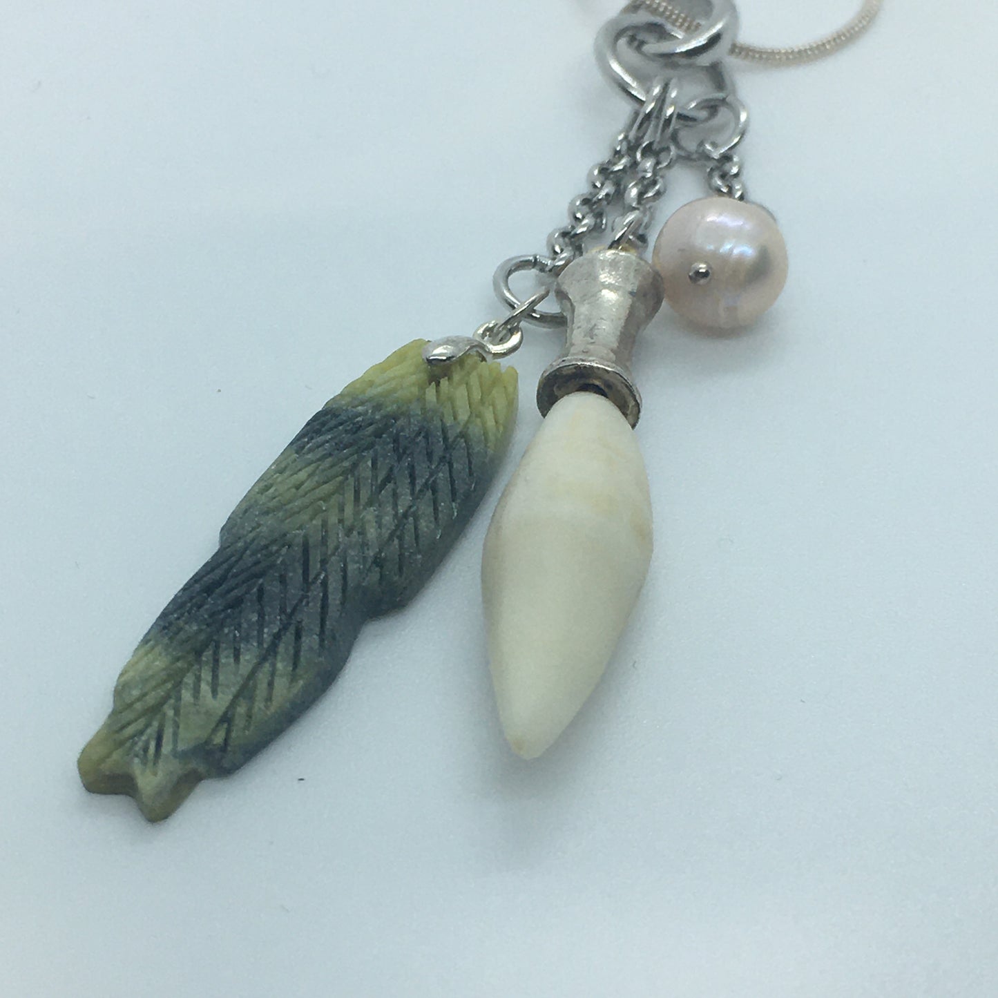 Chatelaine Whalebone Pendant