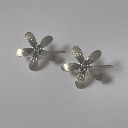 Blossom Earrings - Silver