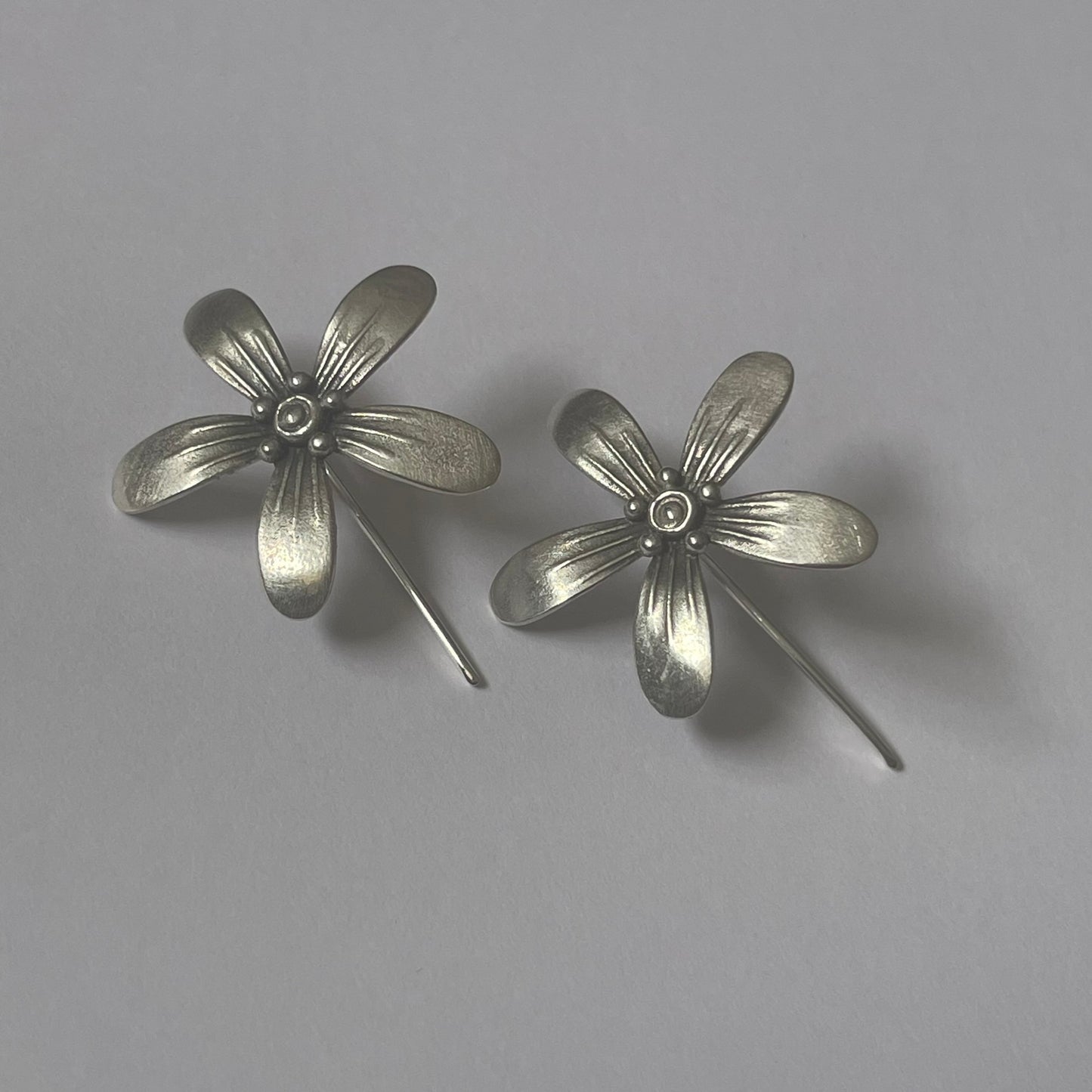 Blossom Earrings - Silver