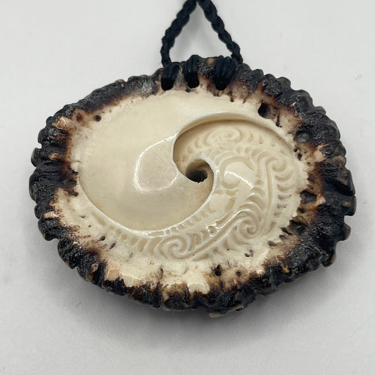 Whale's Eye / Koru Necklace