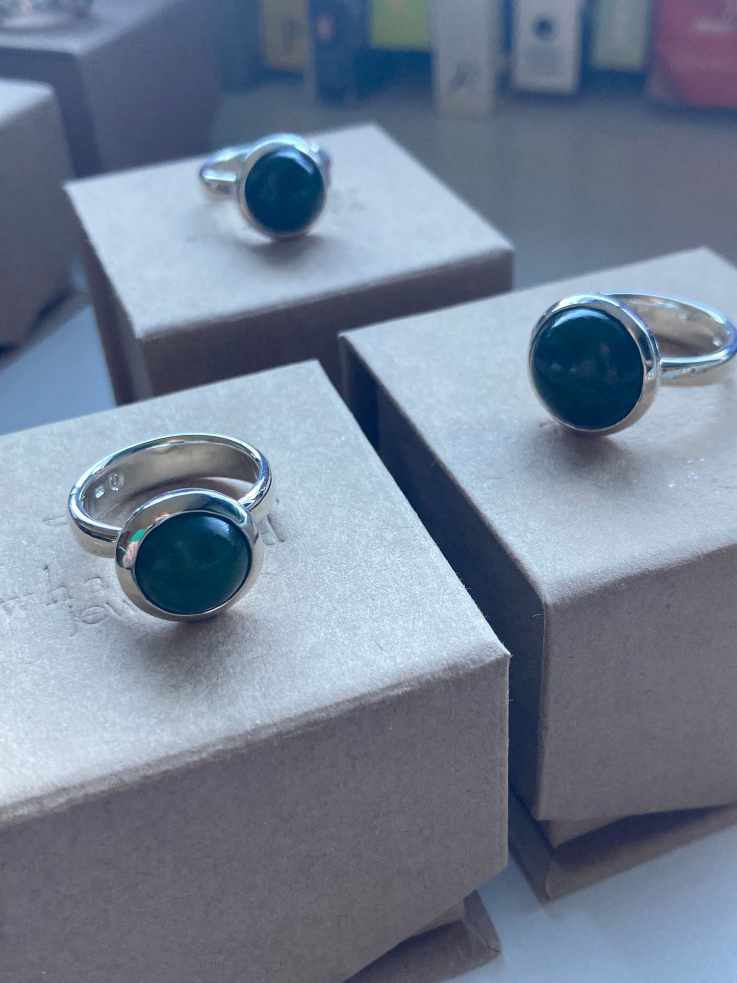 Pounamu 'Pod' Ring