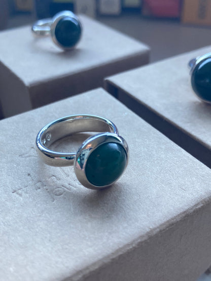 Pounamu 'Pod' Ring