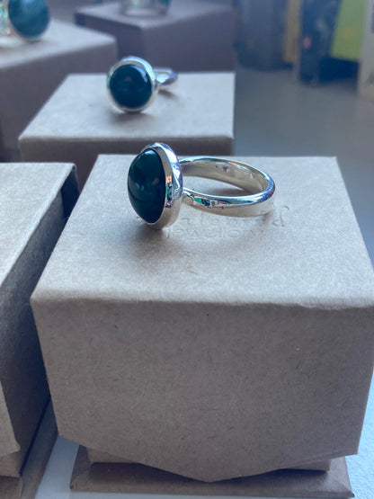 Pounamu 'Pod' Ring