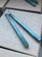Extra Long Capped Pounamu Earrings