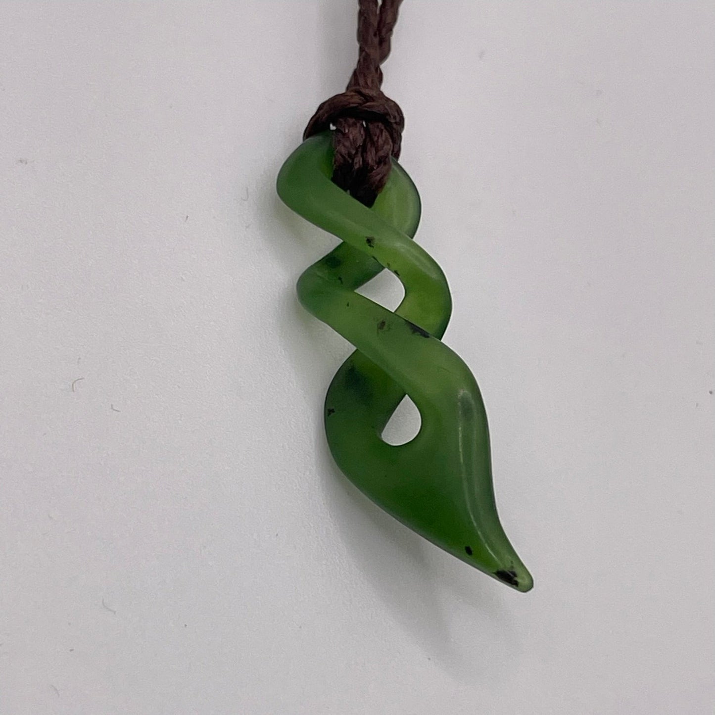 Twist Pounamu Pendant