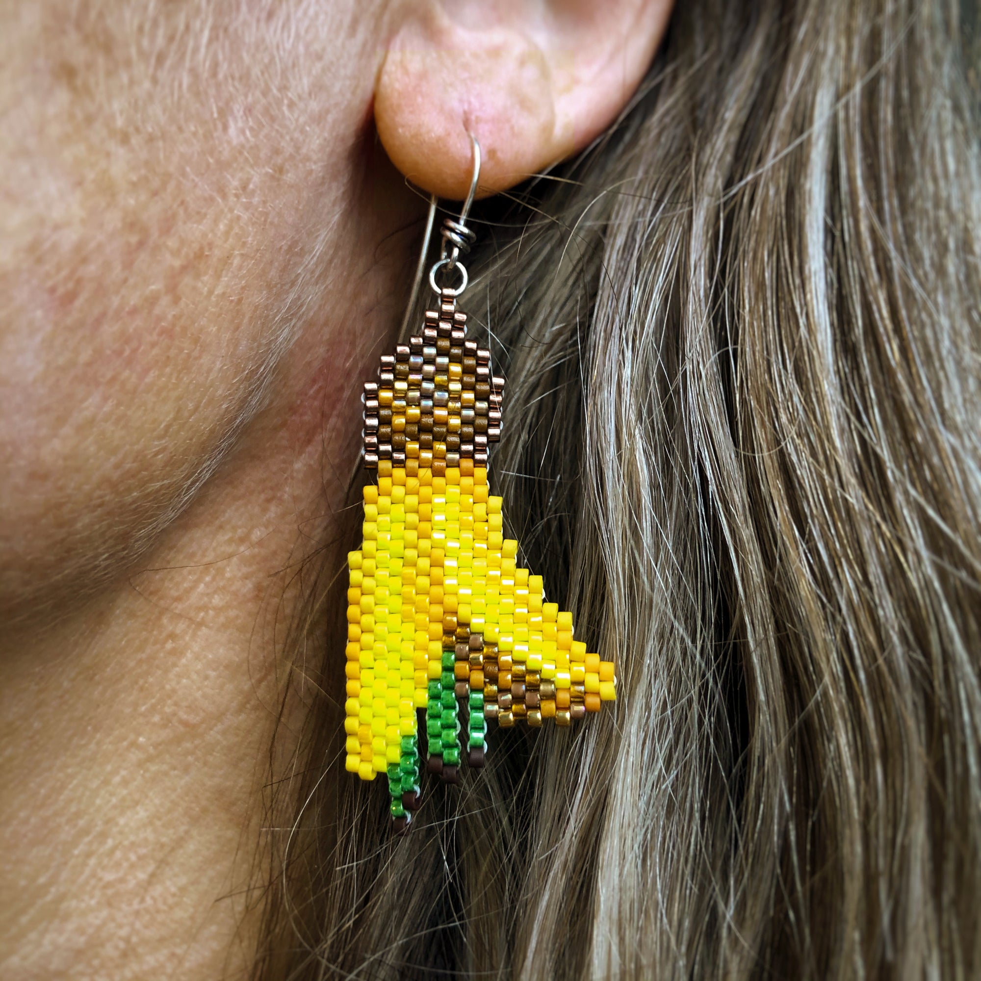 Kowhai Earrings