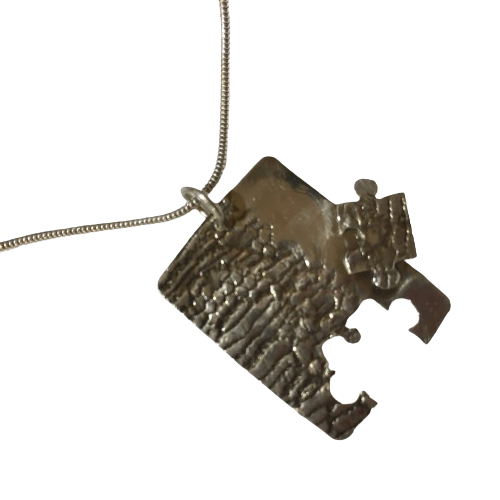 Last Piece of the Puzzle Pendant Necklace