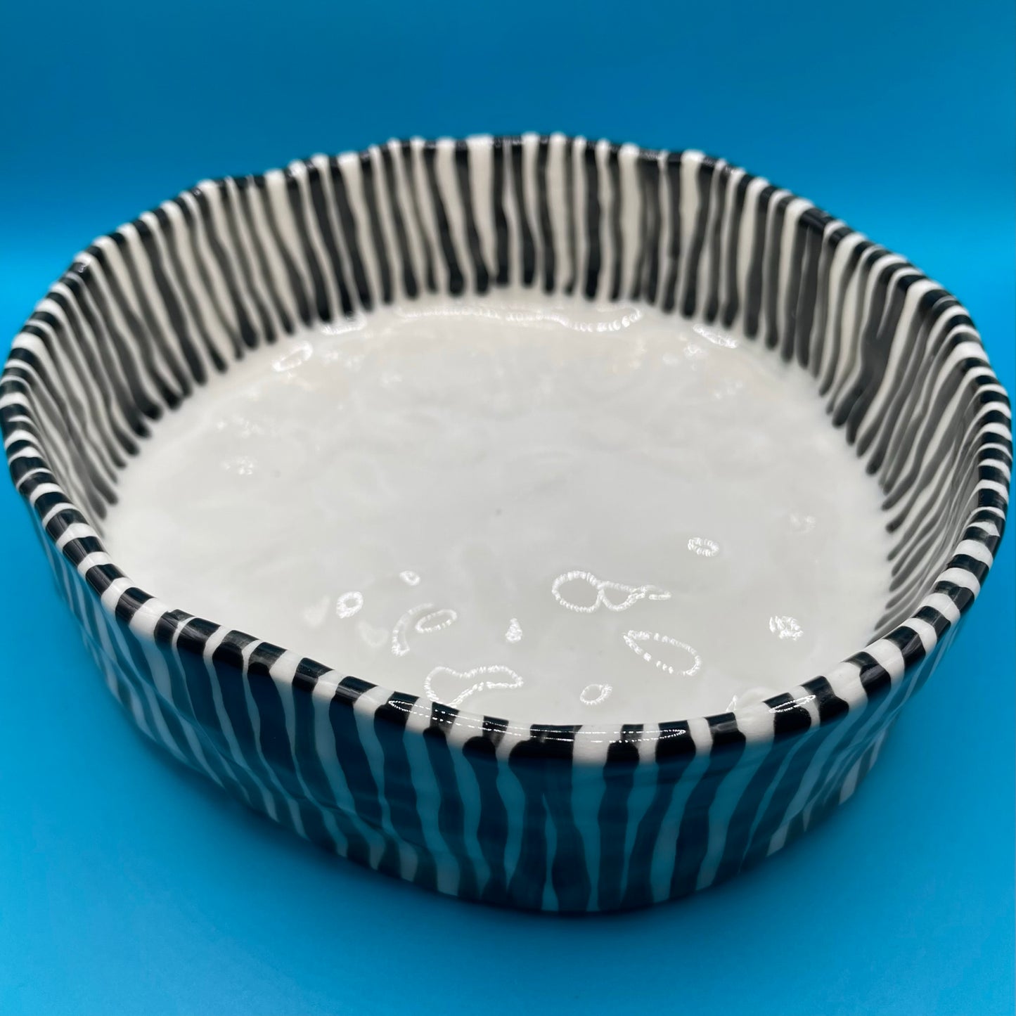 SOS Ceramic Flat Dish
