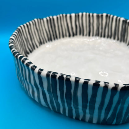 SOS Ceramic Flat Dish