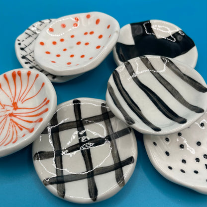 SOS Ceramic Ring Dishes