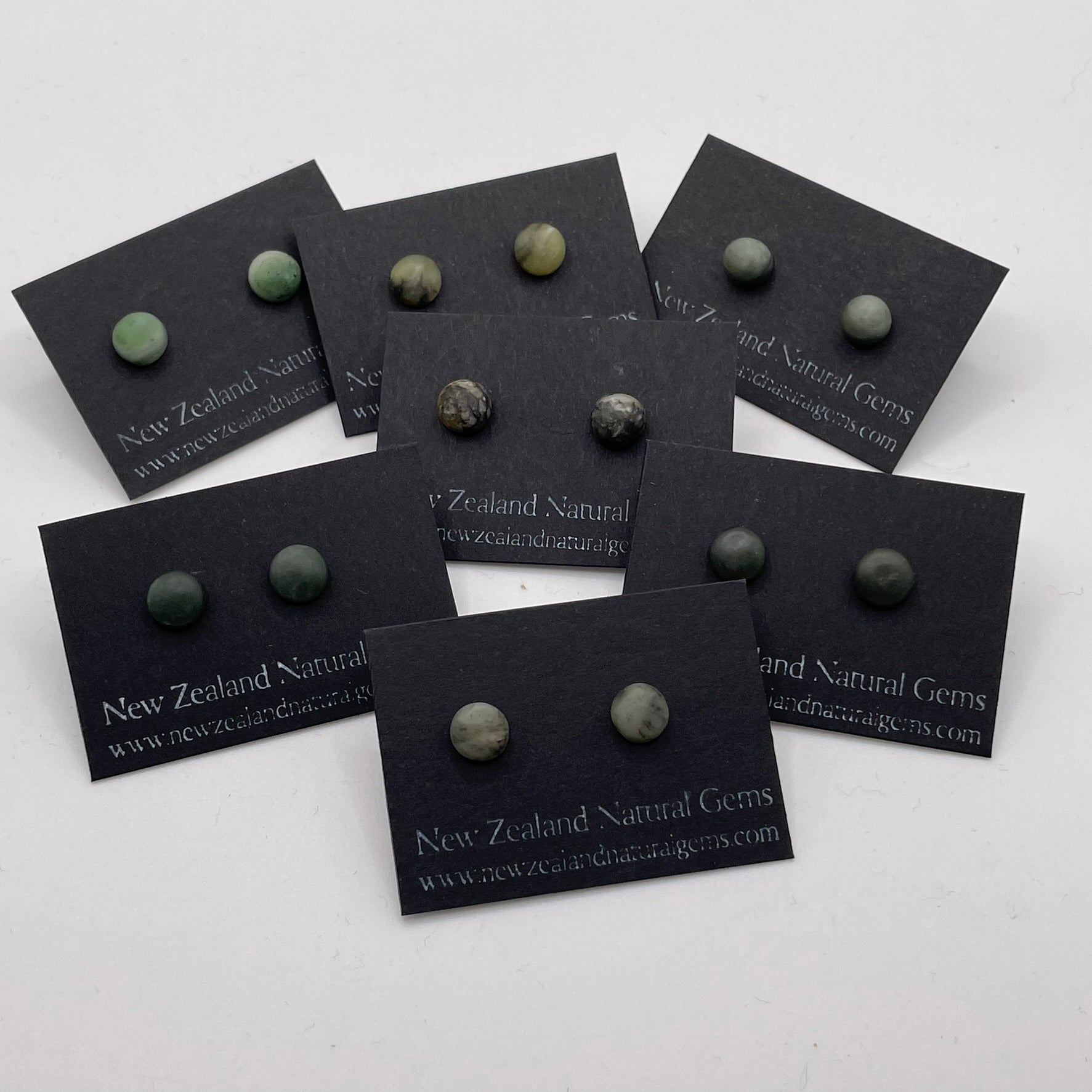 Jade Stud Earrings - Nelson Jade