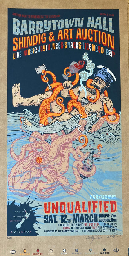 Gig Posters - Hand pulled Serigraph