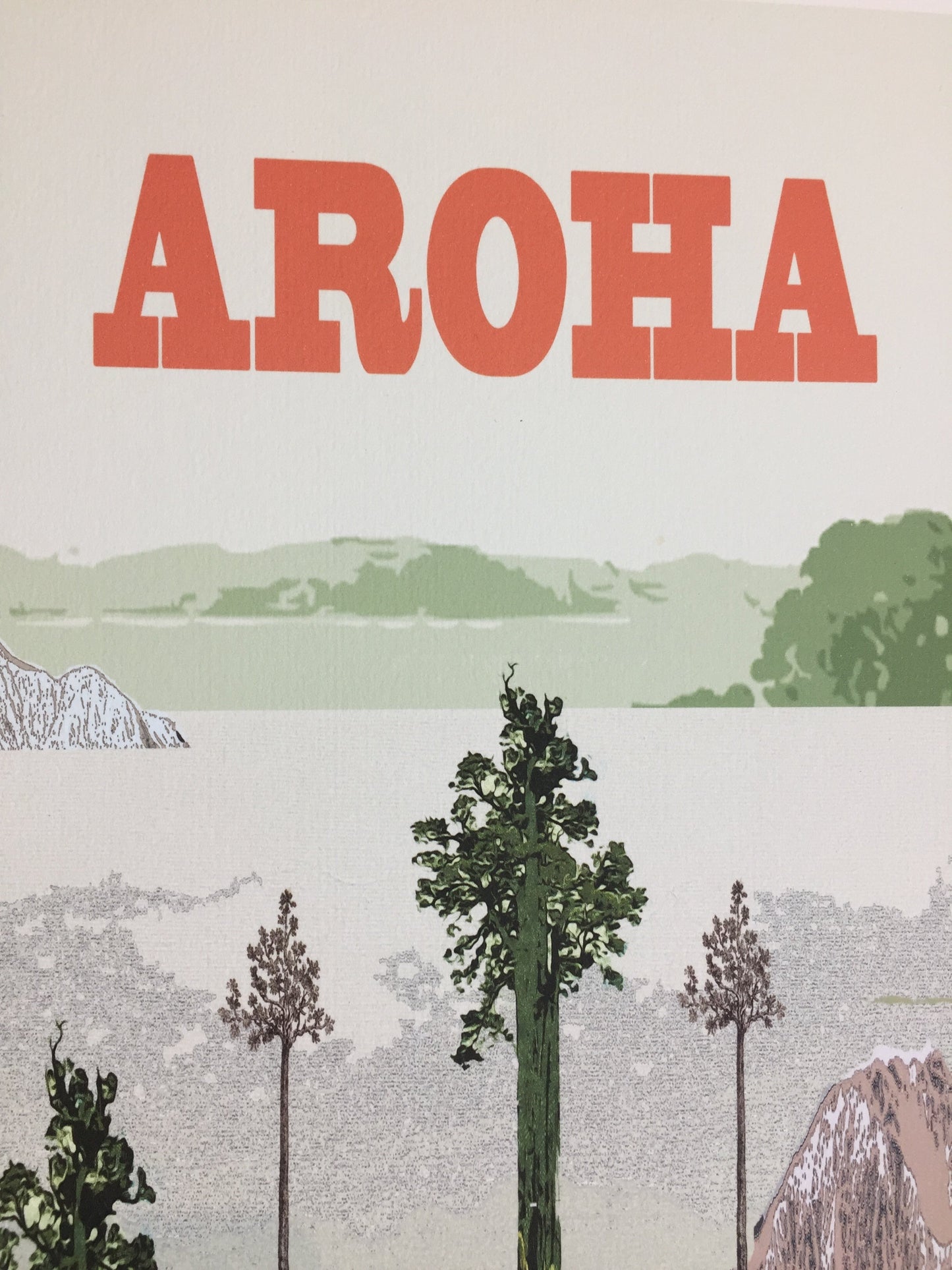 Totara Aroha Digital Print 3/75