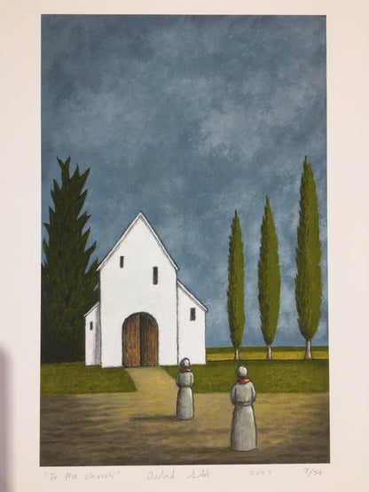 To the Church - Limited Edition Print