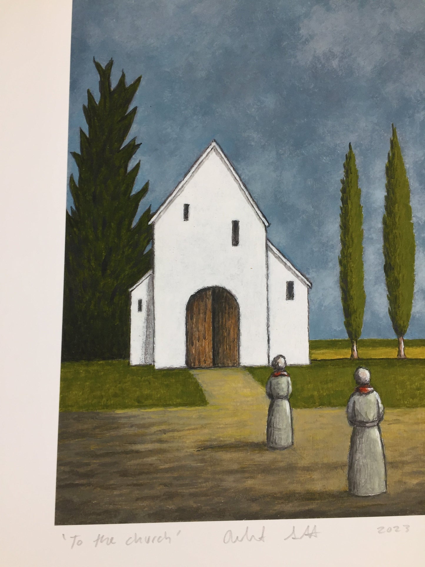 To the Church - Limited Edition Print