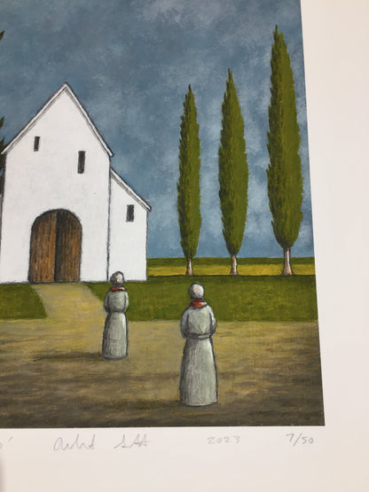 To the Church - Limited Edition Print