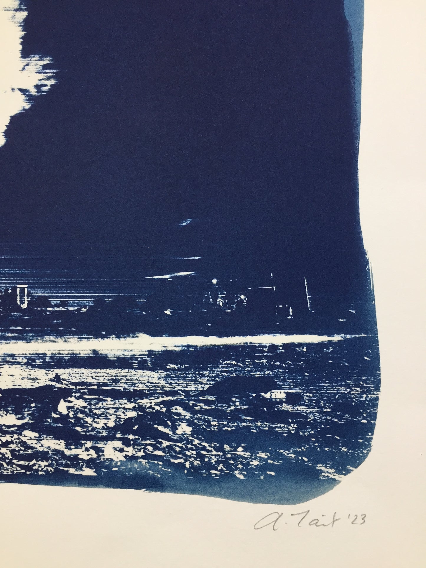 Lone Walker - Limited Edition Solargraph Print