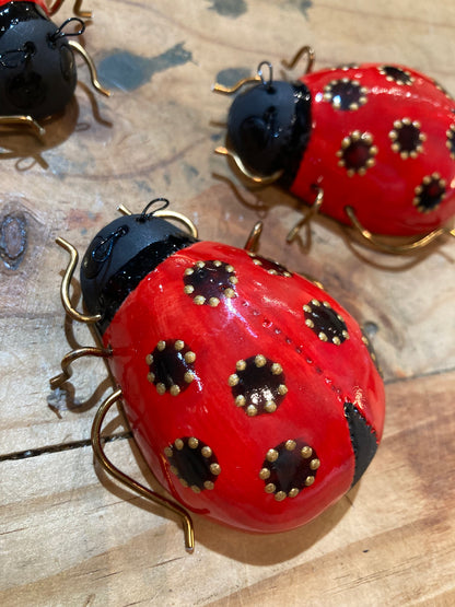 Porcelain Whimsical Ladybirds