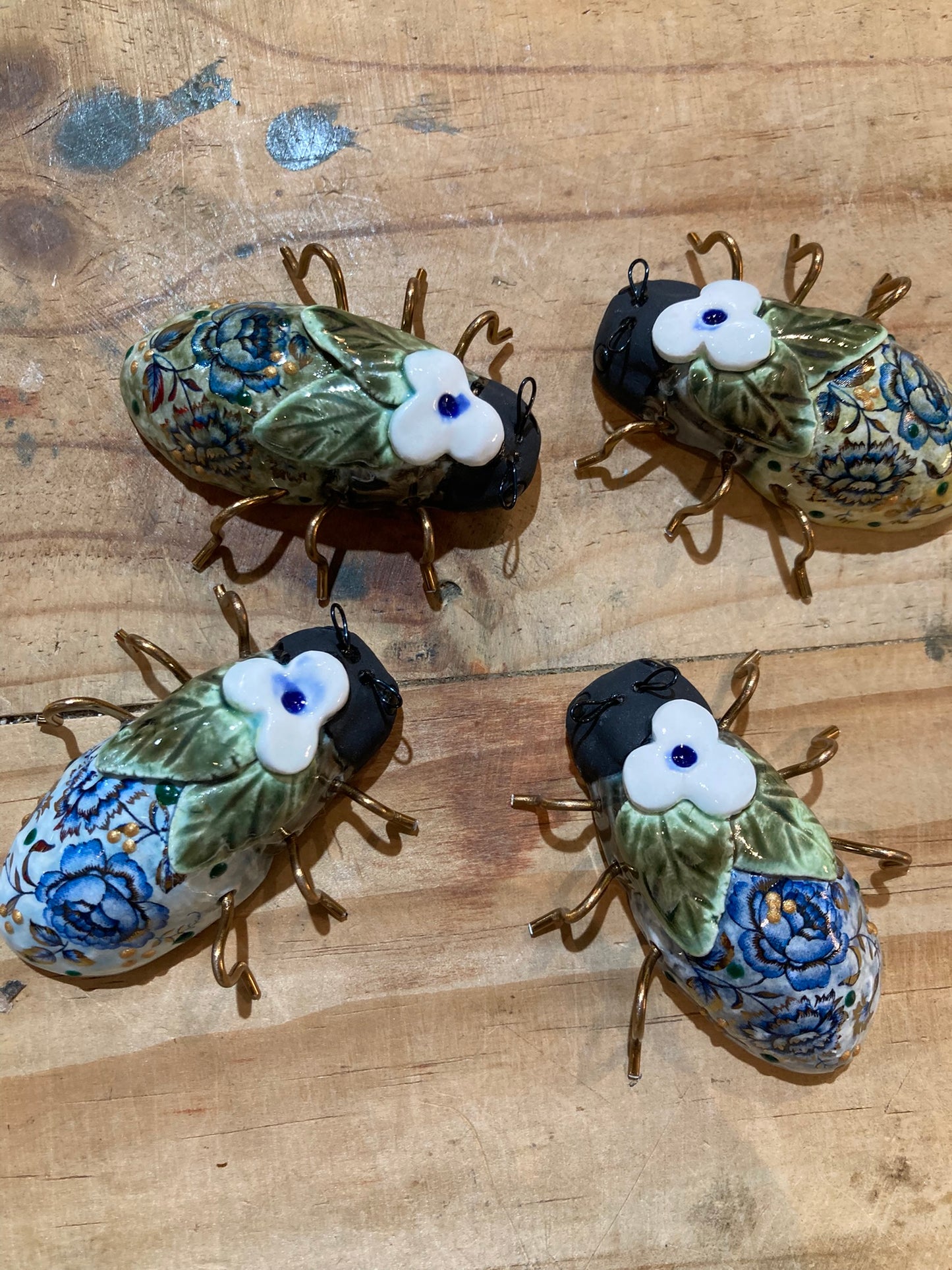Porcelain Small Beetle
