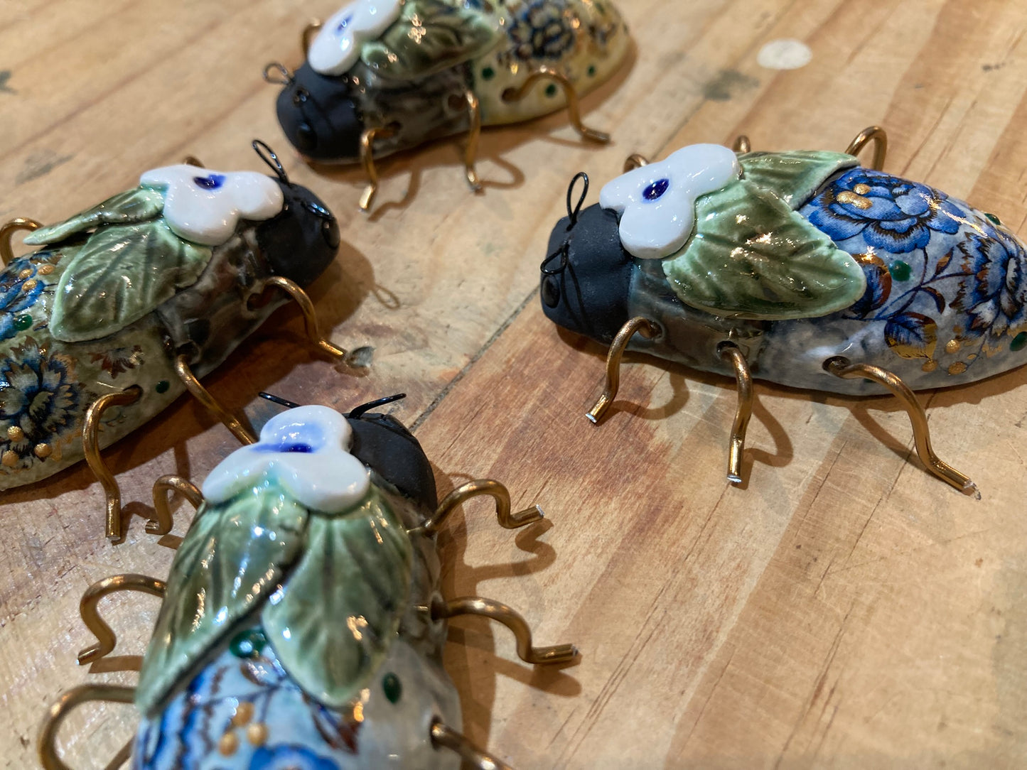 Porcelain Small Beetle