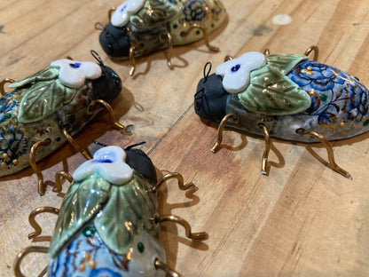 Porcelain Small Beetle