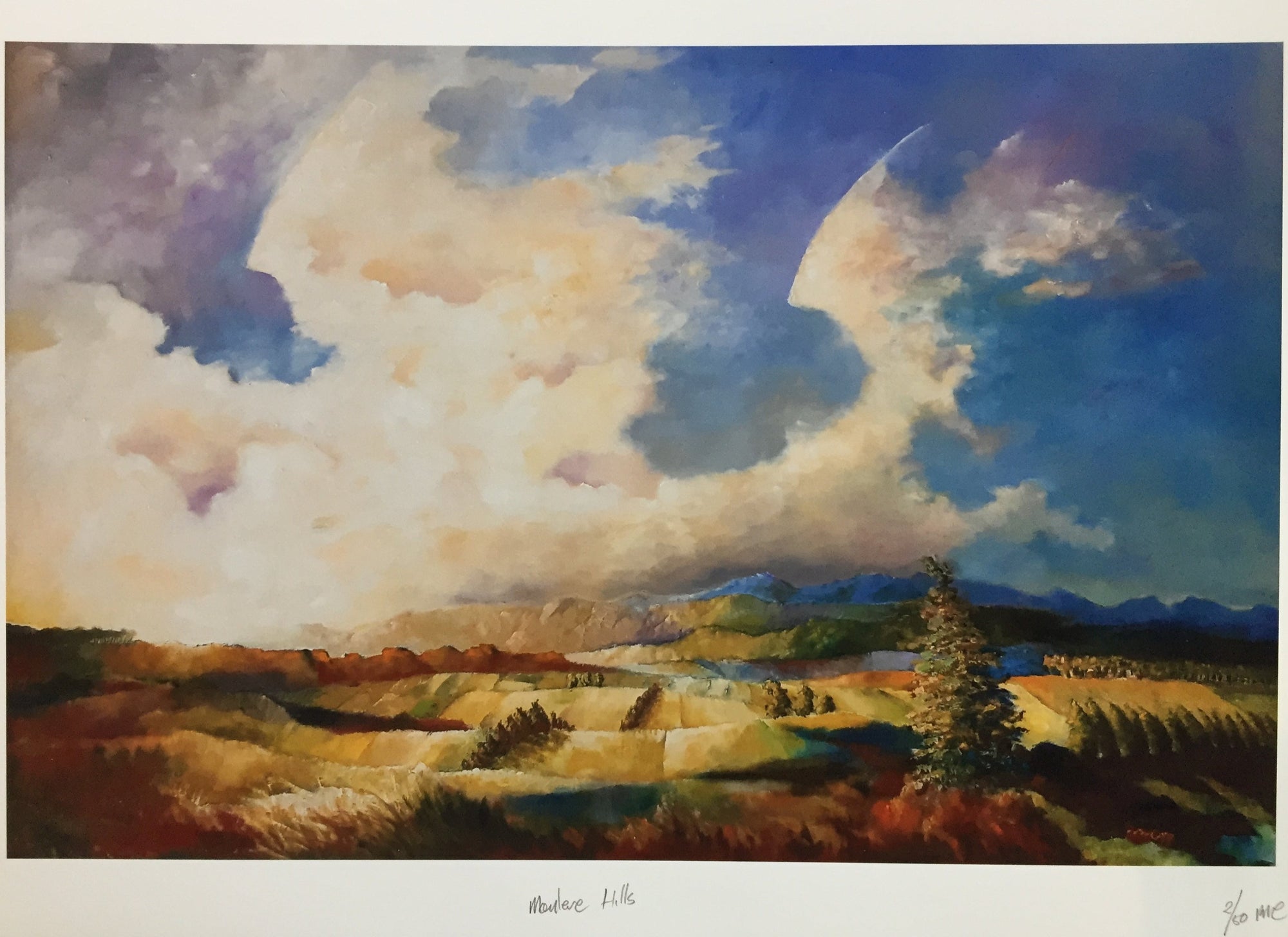 Moutere Hills - Limited Edition Print