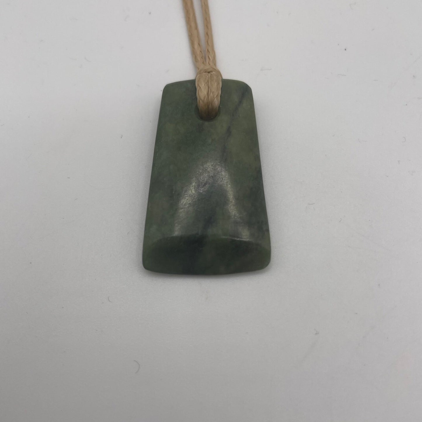 Small Unbound Toki Pounamu Pendant