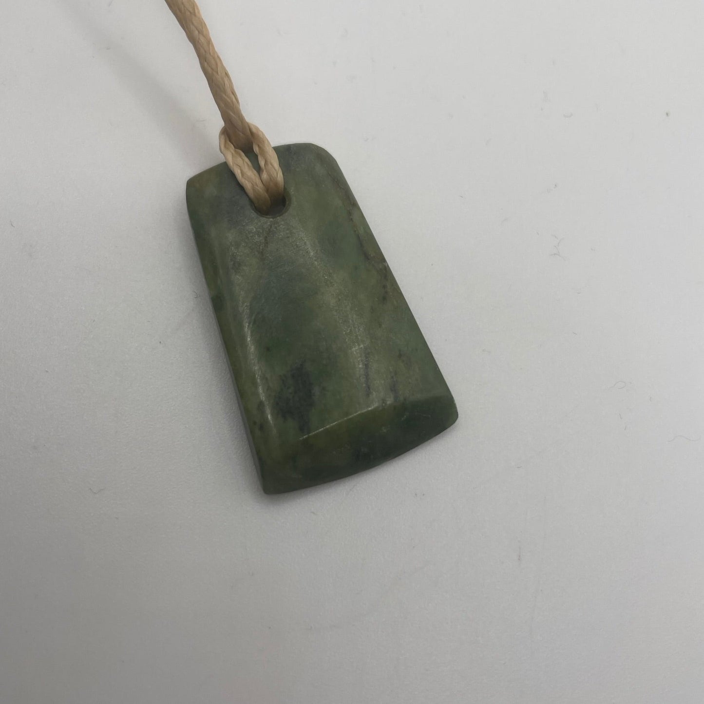 Small Unbound Toki Pounamu Pendant