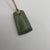 Small Unbound Toki Pounamu Pendant