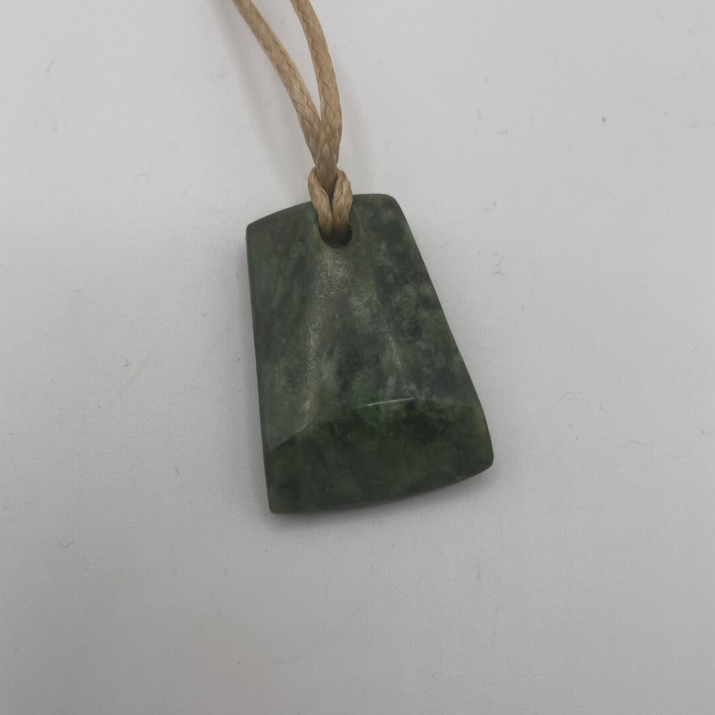 Small Unbound Toki Pounamu Pendant