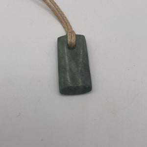 Small Unbound Toki Pounamu Pendant