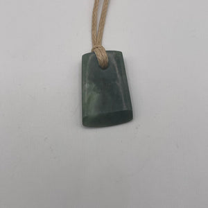 Small Unbound Toki Pounamu Pendant