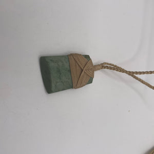 Small Toki Pounamu Pendant