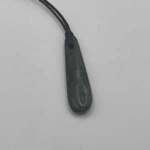 Small Drop Pounamu Pendant