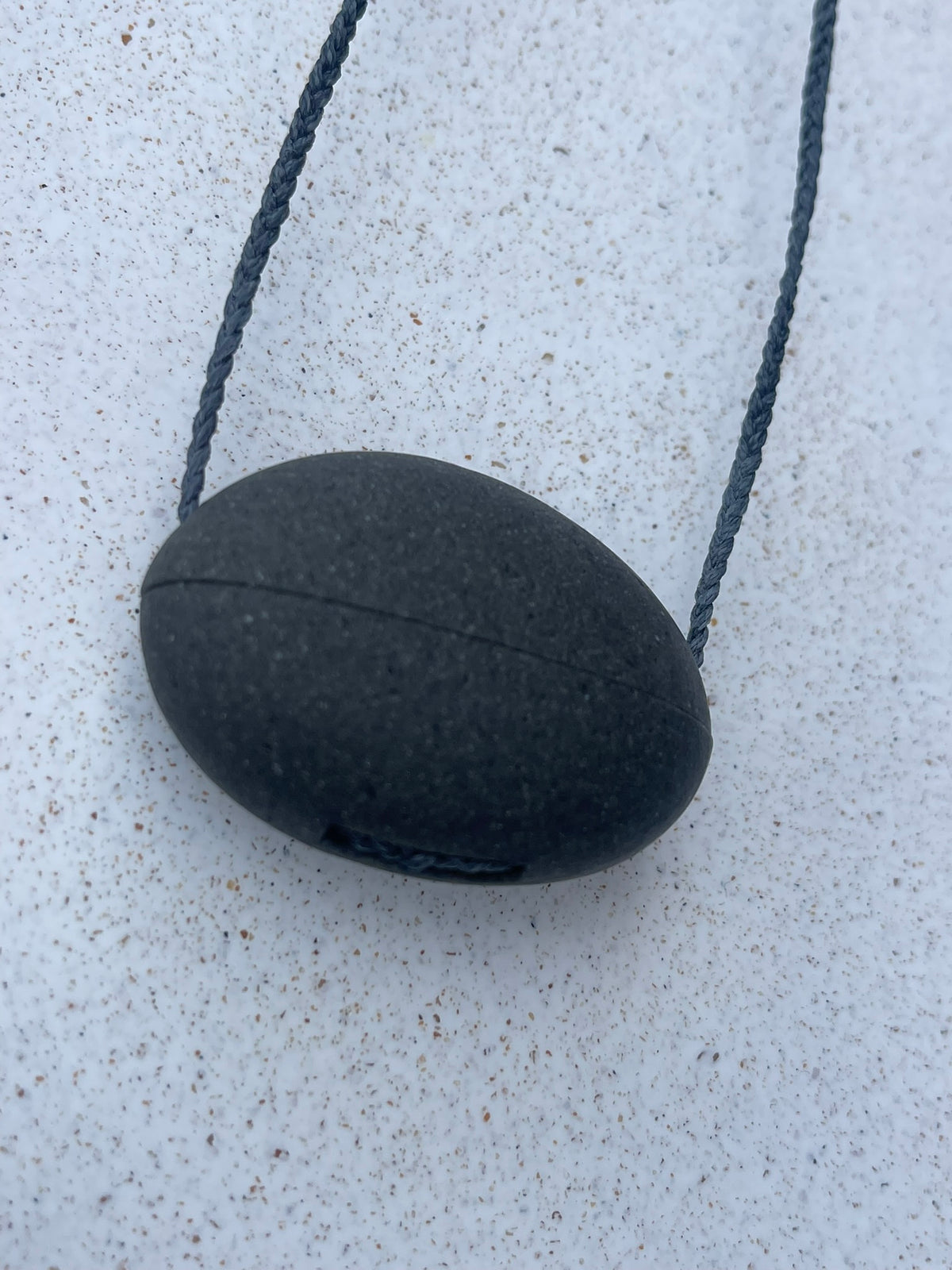 Hidden Charms - Greywacke/Onewa w/ pale Inanga Pounamu