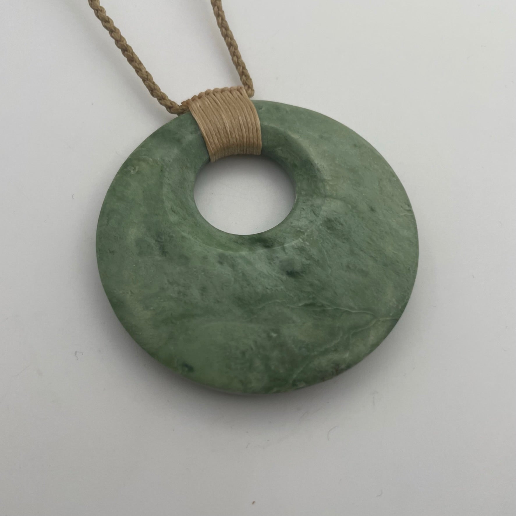 Disc Pounamu Pendant