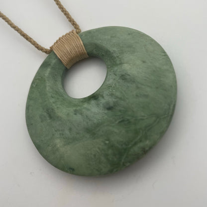 Disc Pounamu Pendant