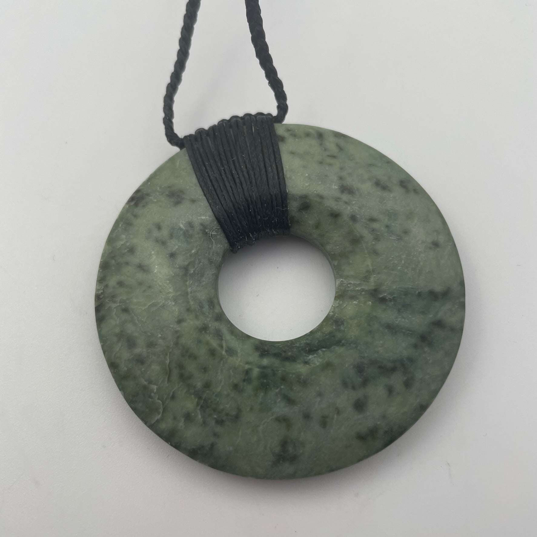 Disc Pounamu Pendant