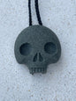 Memento Mori Skull Pendant - Light Onewa/Greywacke