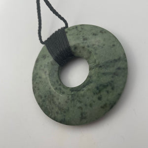 Disc Pounamu Pendant